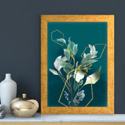 Quadro Decorativo MDF Emoldurado - Arte Multicolor 24x29cm com Moldura de Madeira 2cm