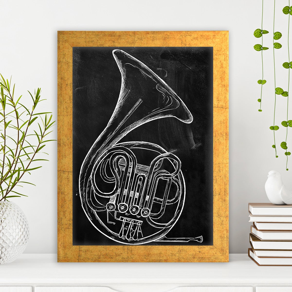 Quadro Decorativo MDF Emoldurado - Arte Multicolor 24x29cm com Moldura de Madeira 2cm