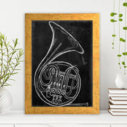 Quadro Decorativo MDF Emoldurado - Arte Multicolor 24x29cm com Moldura de Madeira 2cm