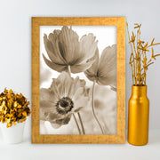 Quadro Decorativo MDF Emoldurado - Arte Multicolor 24x29cm com Moldura de Madeira 2cm