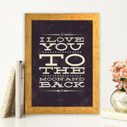 Quadro Decorativo MDF Emoldurado - Arte Multicolor 24x29cm com Moldura de Madeira 2cm