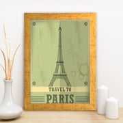 Quadro Decorativo MDF Emoldurado - Arte Multicolor 24x29cm com Moldura de Madeira 2cm