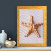 Quadro Decorativo MDF Emoldurado - Arte Multicolor 24x29cm com Moldura de Madeira 2cm