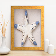 Quadro Decorativo MDF Emoldurado - Arte Multicolor 24x29cm com Moldura de Madeira 2cm