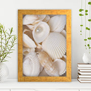 Quadro Decorativo MDF Emoldurado - Arte Multicolor 24x29cm com Moldura de Madeira 2cm