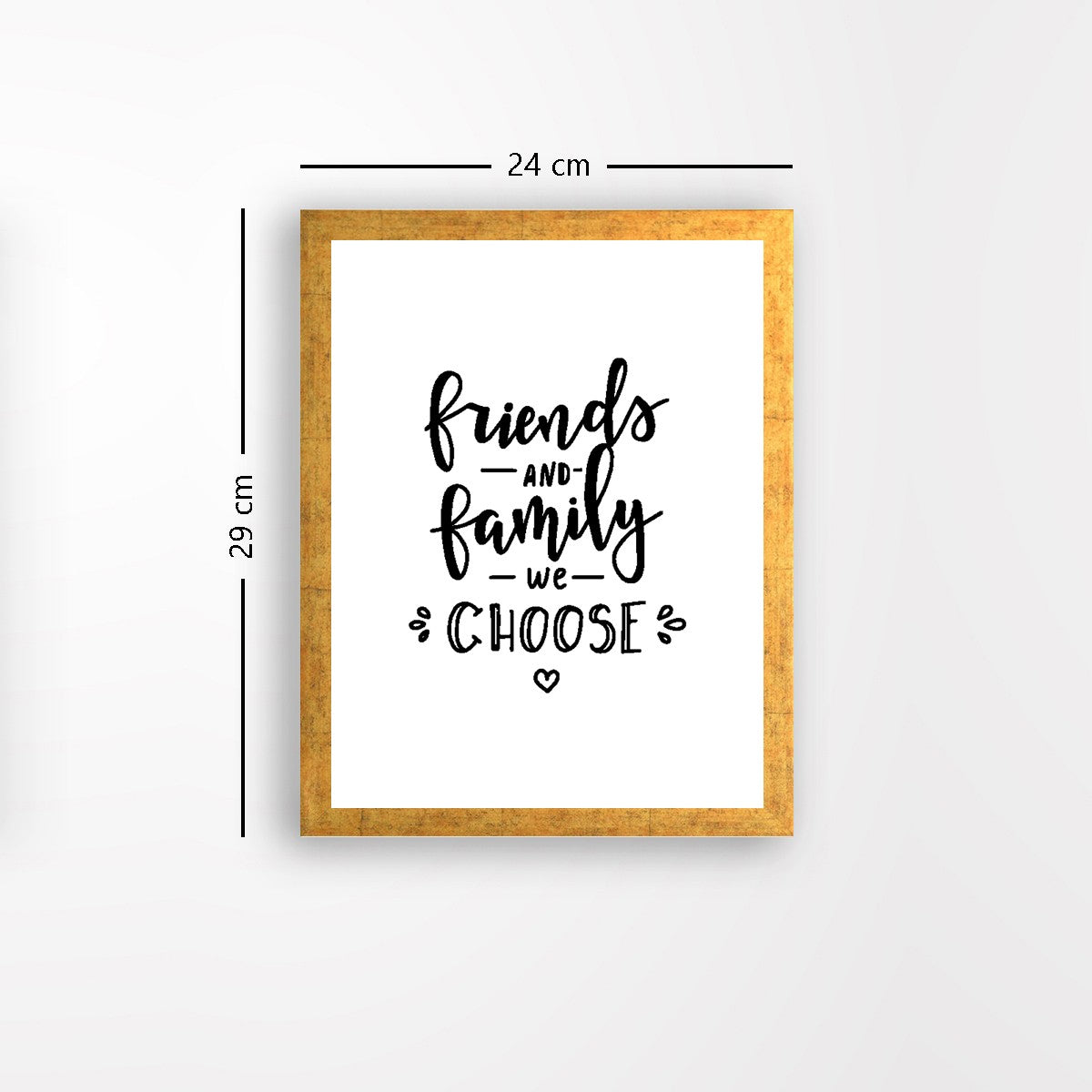 Quadro Decorativo MDF Emoldurado - Arte Multicolor 24x29cm com Moldura de Madeira 2cm