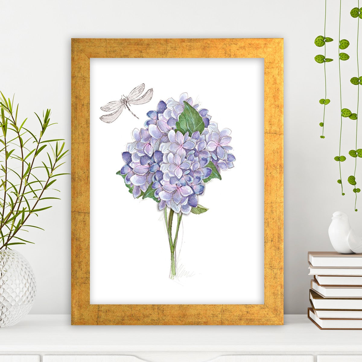 Quadro Decorativo MDF Emoldurado - Arte Multicolor 24x29cm com Moldura de Madeira 2cm