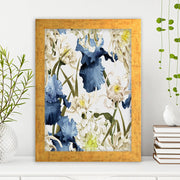 Quadro Decorativo MDF Emoldurado - Arte Multicolor 24x29cm com Moldura de Madeira 2cm