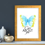 Quadro Decorativo MDF Emoldurado - Arte Multicolor 24x29cm com Moldura de Madeira 2cm