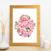 Quadro Decorativo MDF Emoldurado - Arte Multicolor 24x29cm com Moldura de Madeira 2cm