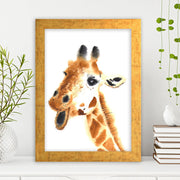 Quadro Decorativo MDF Emoldurado - Arte Multicolor 24x29cm com Moldura de Madeira 2cm