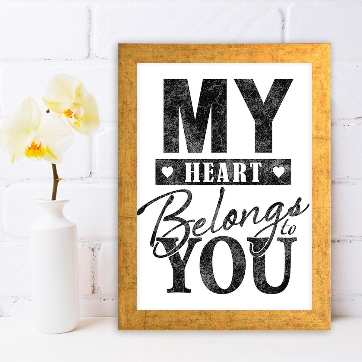 Quadro Decorativo MDF Emoldurado - Arte Multicolor 24x29cm com Moldura de Madeira 2cm