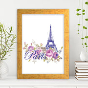 Quadro Decorativo MDF Emoldurado - Arte Multicolor 24x29cm com Moldura de Madeira 2cm