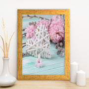 Quadro Decorativo MDF Emoldurado - Arte Multicolor 24x29cm com Moldura de Madeira 2cm