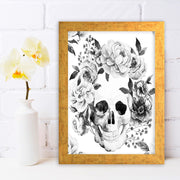 Quadro Decorativo MDF Emoldurado - Arte Multicolor 24x29cm com Moldura de Madeira 2cm