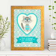 Quadro Decorativo MDF Emoldurado - Arte Multicolor 24x29cm com Moldura de Madeira 2cm