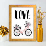 Quadro Decorativo MDF Emoldurado - Arte Multicolor 24x29cm com Moldura de Madeira 2cm