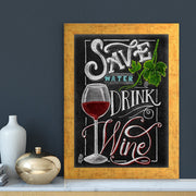 Quadro Decorativo MDF Emoldurado - Arte Multicolor 24x29cm com Moldura de Madeira 2cm