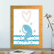 Quadro Decorativo MDF Emoldurado - Arte Multicolor 24x29cm com Moldura de Madeira 2cm