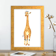 Quadro Decorativo MDF Emoldurado - Arte Multicolor 24x29cm com Moldura de Madeira 2cm