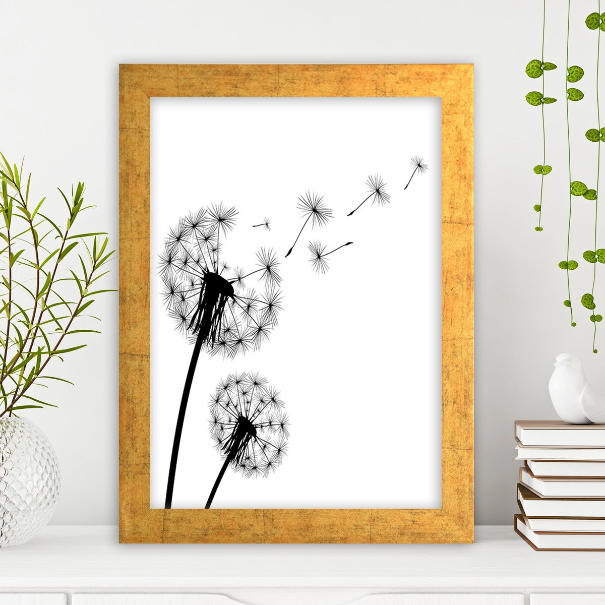 Quadro Decorativo MDF Emoldurado - Arte Multicolor 24x29cm com Moldura de Madeira 2cm