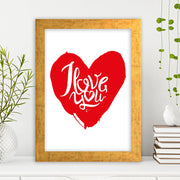 Quadro Decorativo MDF Emoldurado - Arte Multicolor 24x29cm com Moldura de Madeira 2cm