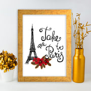 Quadro Decorativo MDF Emoldurado - Arte Multicolor 24x29cm com Moldura de Madeira 2cm