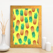 Quadro Decorativo MDF Emoldurado - Arte Multicolor 24x29cm com Moldura de Madeira 2cm