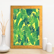 Quadro Decorativo MDF Emoldurado - Arte Multicolor 24x29cm com Moldura de Madeira 2cm