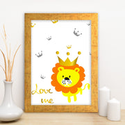 Quadro Decorativo MDF Emoldurado - Arte Multicolor 24x29cm com Moldura de Madeira 2cm