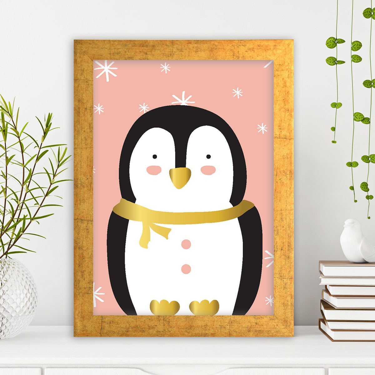 Quadro Decorativo MDF Emoldurado - Arte Multicolor 24x29cm com Moldura de Madeira 2cm