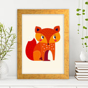 Quadro Decorativo MDF Emoldurado - Arte Multicolor 24x29cm com Moldura de Madeira 2cm