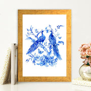 Quadro Decorativo MDF Emoldurado - Arte Multicolor 24x29cm com Moldura de Madeira 2cm