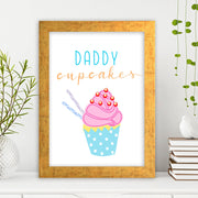 Quadro Decorativo MDF Emoldurado - Arte Multicolor 24x29cm com Moldura de Madeira 2cm