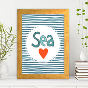 Quadro Decorativo MDF Emoldurado - Arte Multicolor 24x29cm com Moldura de Madeira 2cm