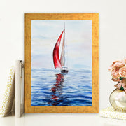 Quadro Decorativo MDF Emoldurado - Arte Multicolor 24x29cm com Moldura de Madeira 2cm