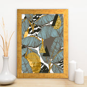 Quadro Decorativo MDF Emoldurado - Arte Multicolor 24x29cm com Moldura de Madeira 2cm