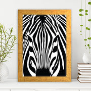 Quadro Decorativo MDF Emoldurado - Arte Multicolor 24x29cm com Moldura de Madeira 2cm