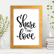 Quadro Decorativo MDF Emoldurado - Arte Multicolor 24x29cm com Moldura de Madeira 2cm