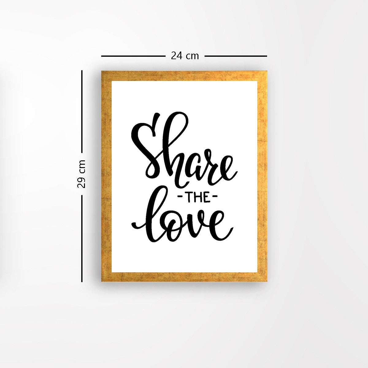 Quadro Decorativo MDF Emoldurado - Arte Multicolor 24x29cm com Moldura de Madeira 2cm