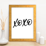 Quadro Decorativo MDF Emoldurado - Arte Multicolor 24x29cm com Moldura de Madeira 2cm