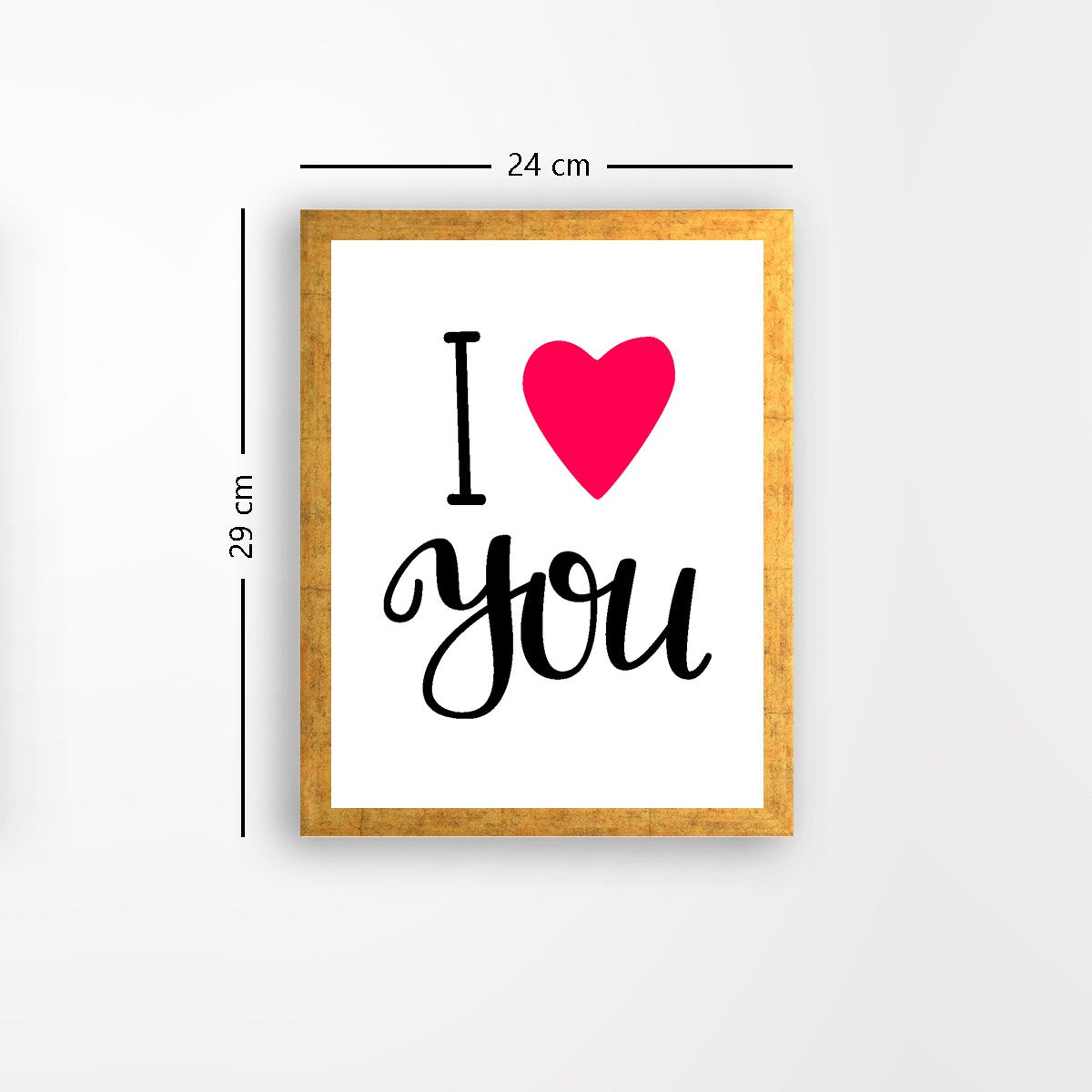 Quadro Decorativo MDF Emoldurado - Arte Multicolor 24x29cm com Moldura de Madeira 2cm