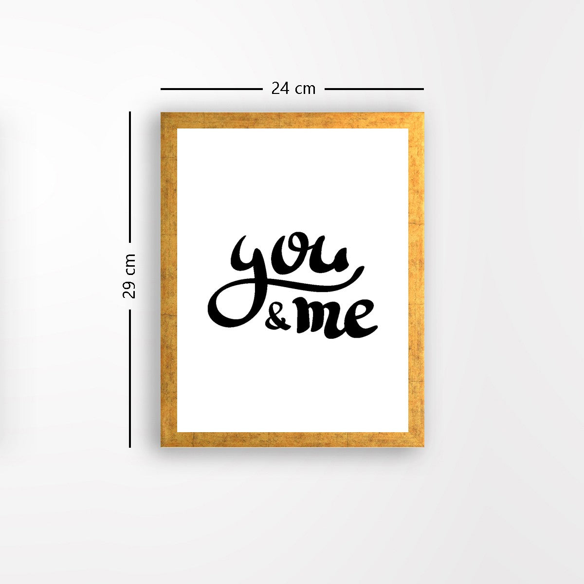 Quadro Decorativo MDF Emoldurado - Arte Multicolor 24x29cm com Moldura de Madeira 2cm