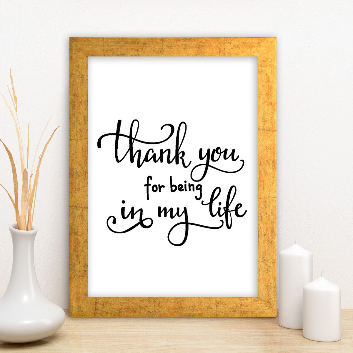 Quadro Decorativo MDF Emoldurado - Arte Multicolor 24x29cm com Moldura de Madeira 2cm