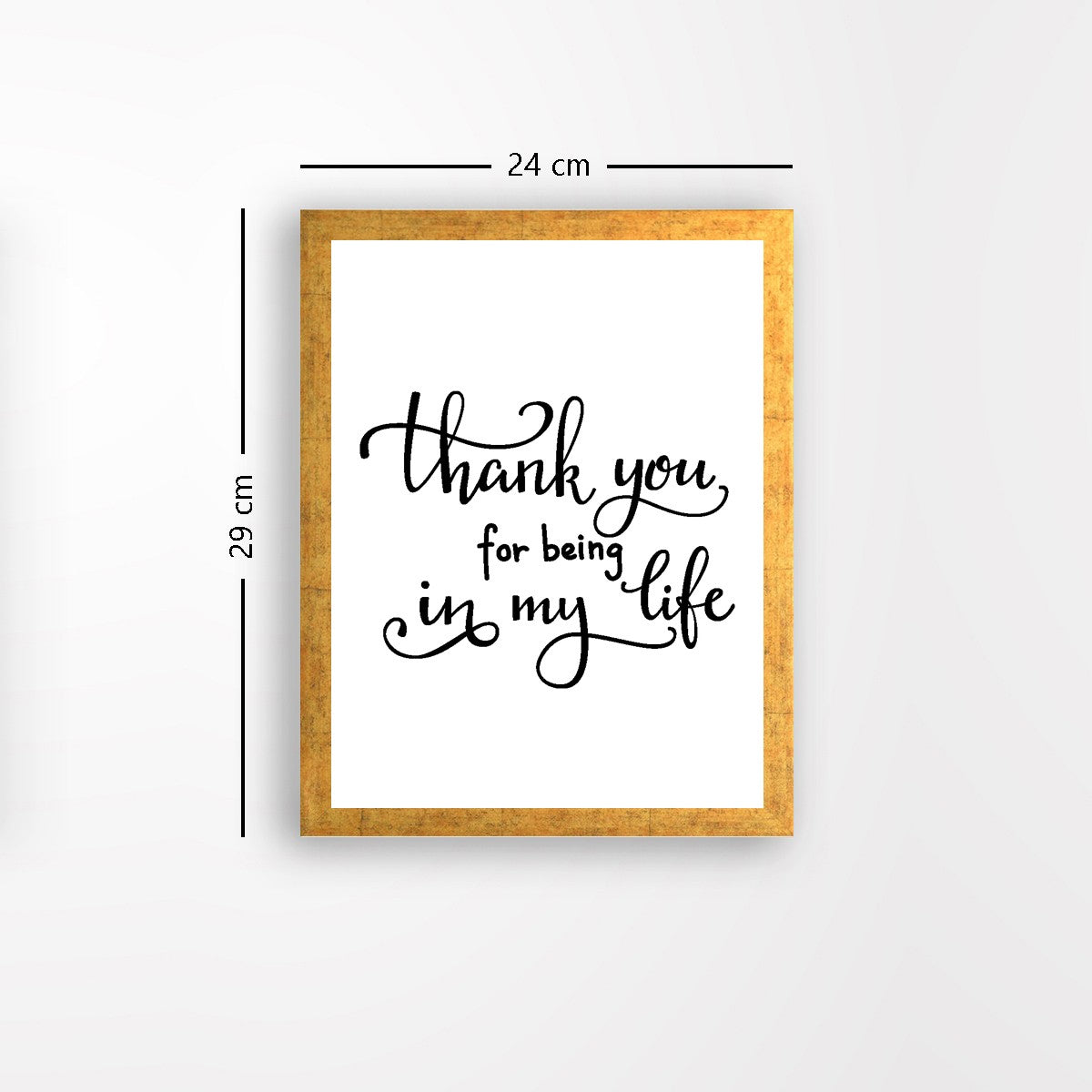 Quadro Decorativo MDF Emoldurado - Arte Multicolor 24x29cm com Moldura de Madeira 2cm