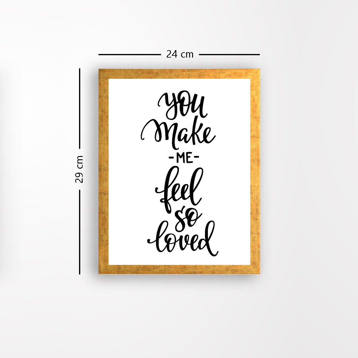 Quadro Decorativo MDF Emoldurado - Arte Multicolor 24x29cm com Moldura de Madeira 2cm