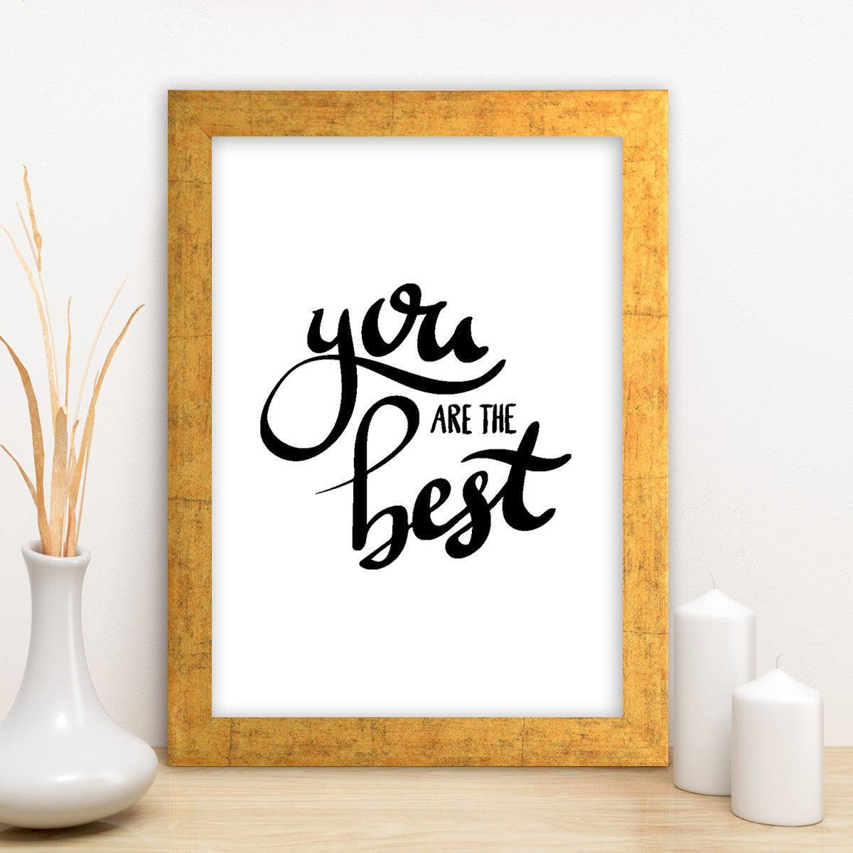 Quadro Decorativo MDF Emoldurado - Arte Multicolor 24x29cm com Moldura de Madeira 2cm