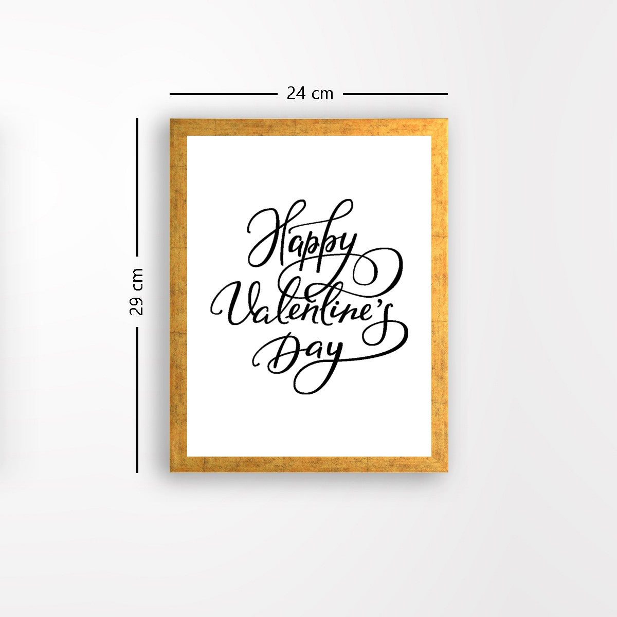 Quadro Decorativo MDF Emoldurado - Arte Multicolor 24x29cm com Moldura de Madeira 2cm