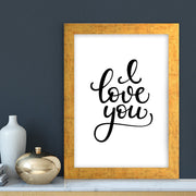 Quadro Decorativo MDF Emoldurado - Arte Multicolor 24x29cm com Moldura de Madeira 2cm