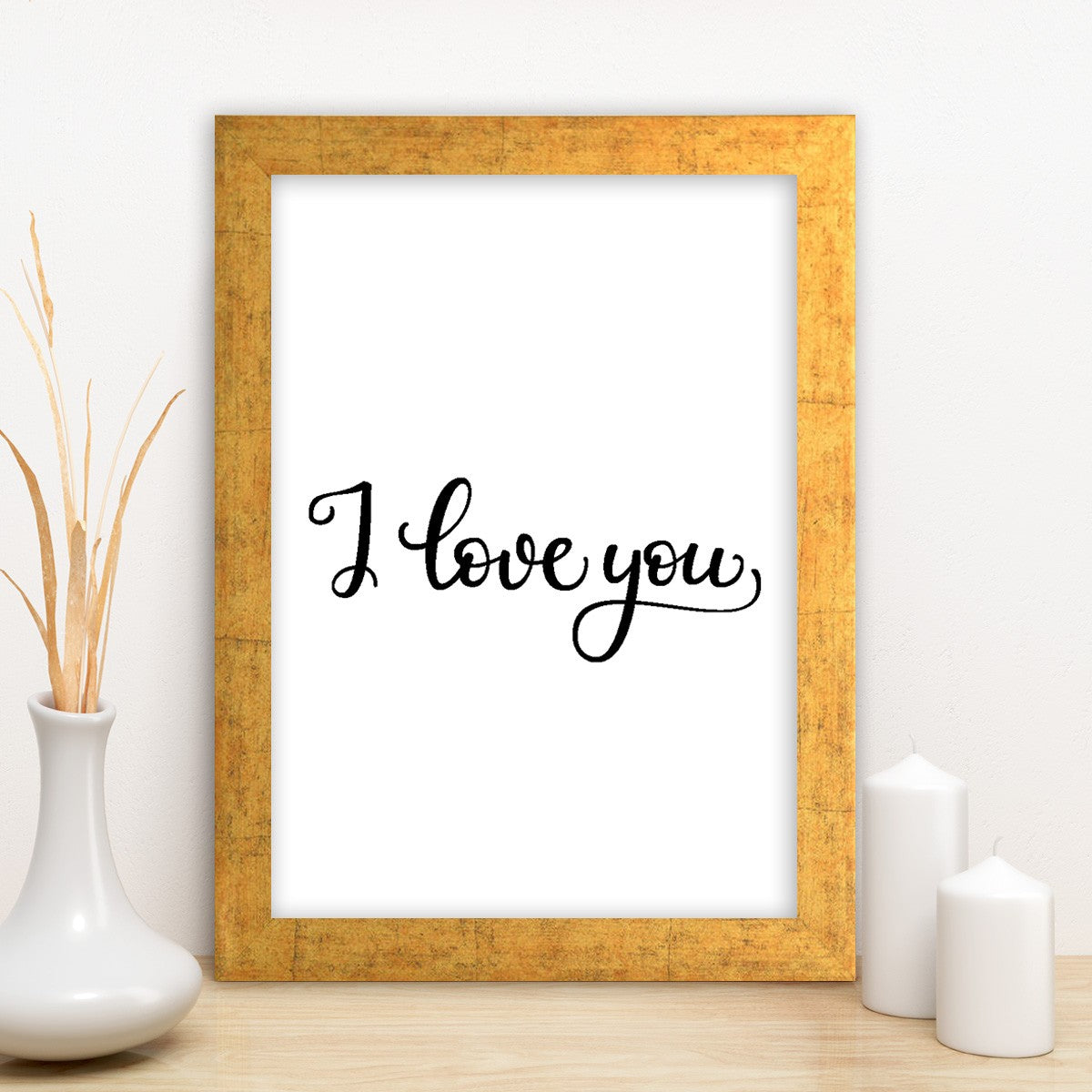 Quadro Decorativo MDF Emoldurado - Arte Multicolor 24x29cm com Moldura de Madeira 2cm